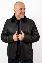 Men's leather coat Philip Classic